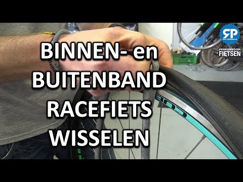 BINNEN- en BUITENBAND RACEFIETS VERVANGEN: zo doe je dat