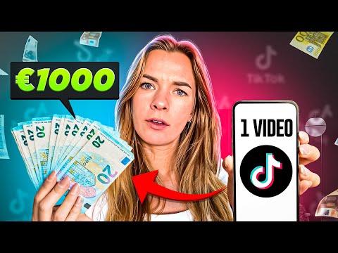 1000 Euro Verdienen Met 1 TikTok Video - Hoe Verdien Je Geld Met TikTok?