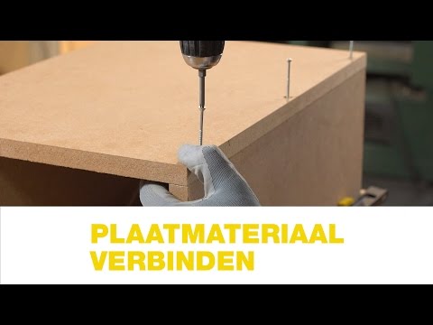 Praxis |   Plaatmateriaal verbinden  | Hoe doe je dat?