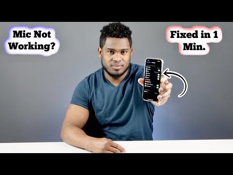 How to fix iPhone Microphone, No body can hear me on call